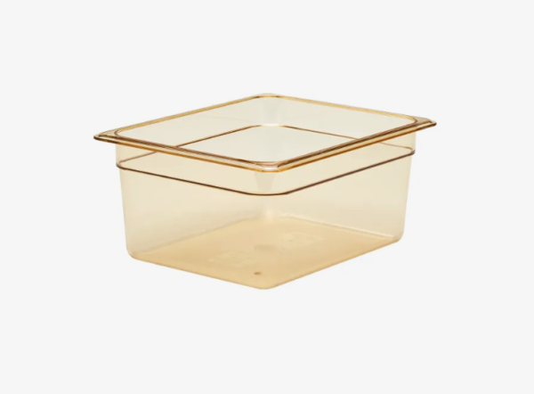 Tan food storage container