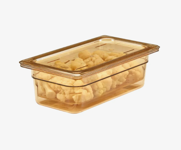 Tan food storage container