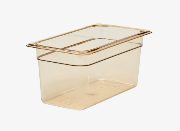 Tan food storage container