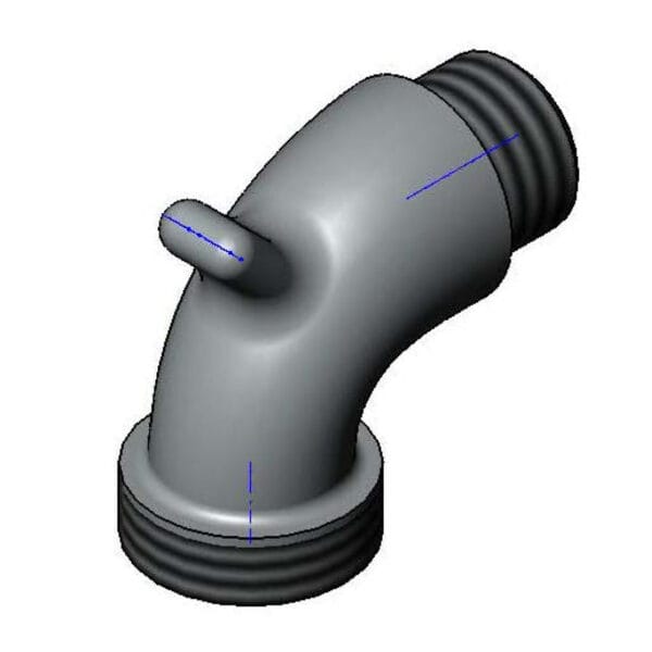 T&S  000270-40  Spout (Polished)