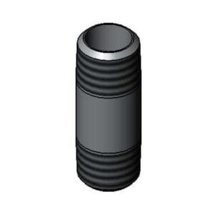 T&S  000356-40  3/8'' NPT Nipple X 1-3/4'' L.,  Plated
