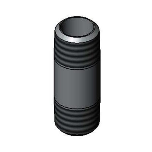T&S  000356-40  3/8'' NPT Nipple X 1-3/4'' L.,  Plated
