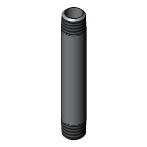 T&S  000360-40  Nipple, 3/8'' NPT X 4'' L.  Plated