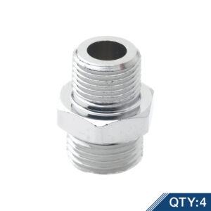 T&S  000545-25M  3/8'' NPT Male x 3/4-14UN Male Adapters (QTY4)