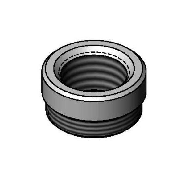 T&S  000554-25  Adapter, 5/8-27UN (F) X 55/64-27UN (M) Plated