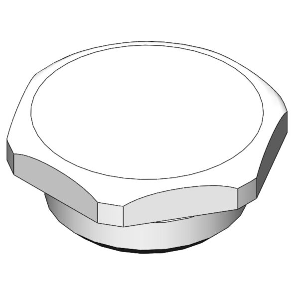 T&S  000623-40  Hex Cap (B-0101 & Retro Glass Fillers)
