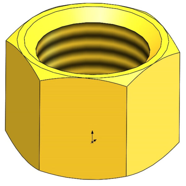 T&S  000715-20  Nut B-1202 Coupling
