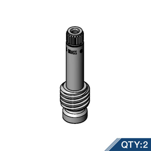 T&S  000795-25M  Spindle Hot 2 Per Mstr Bx