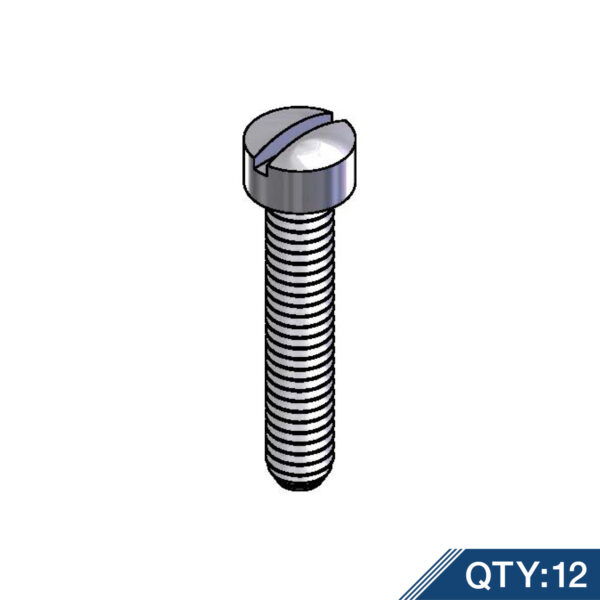 T&S  000914-45M  Wall Brkt Front Screws 12/Pack