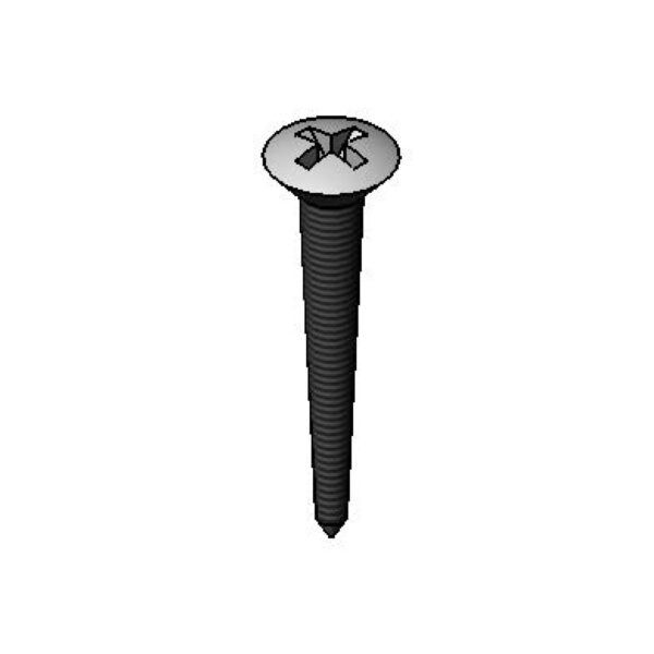 T&S  000915-45  B-0109 Wall mt Screw, 1-1/2'' L.