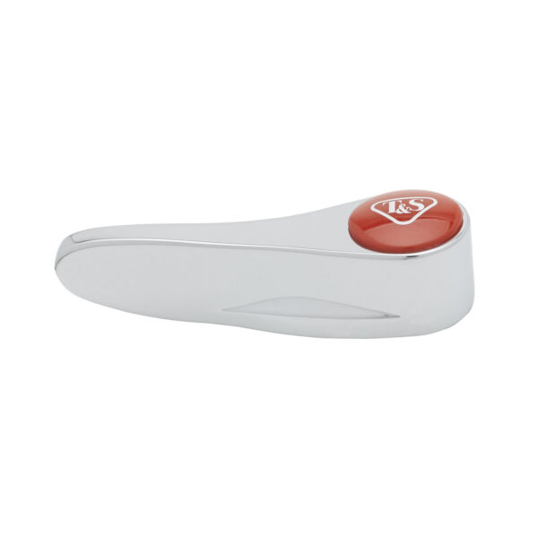 T&S  001637-45NS  Lever Handle, Red Index, Screw