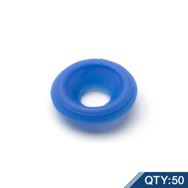 T&S  001660-45M50  Index, Cold Water, Blue 50/Pack