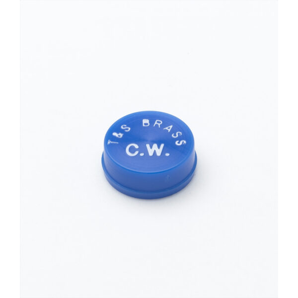 T&S  001686-45  Snap-In Index, Medium Blue, Cold Water Cw
