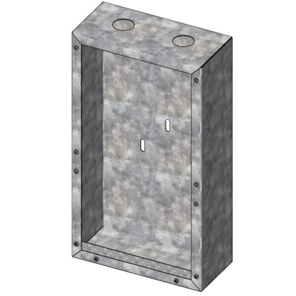 T&S  006667-45  Recessed Cabinet, Galvanized Steel