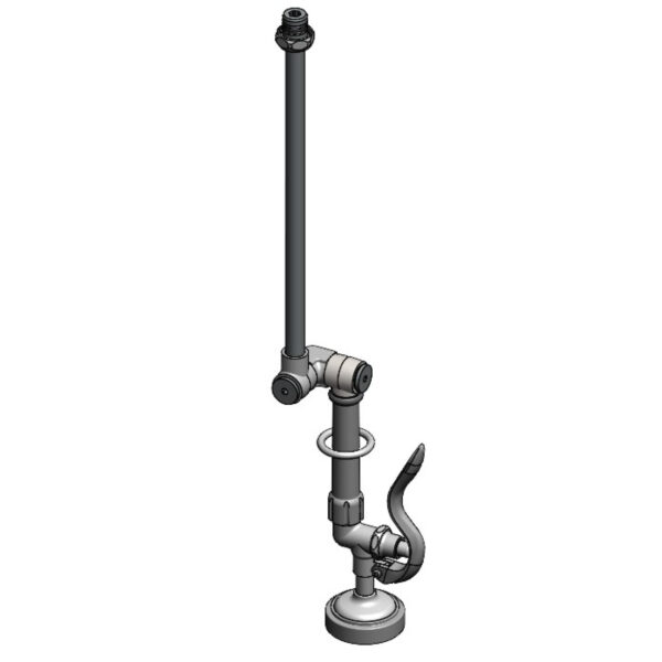 T&S  009184-40  B-0114 Down Pipe Assy W/ Knuckles & B-0107
