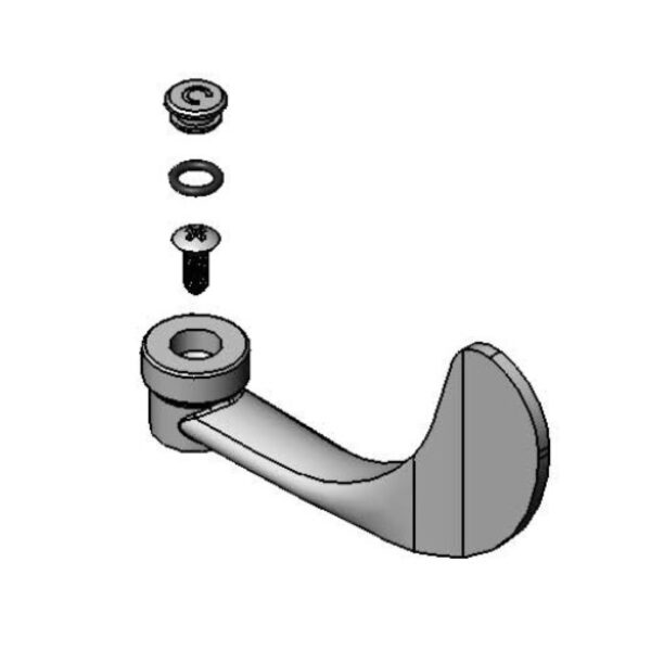 T&S  009325-41  Decorative Wrist- Handle W/ Cold Insert