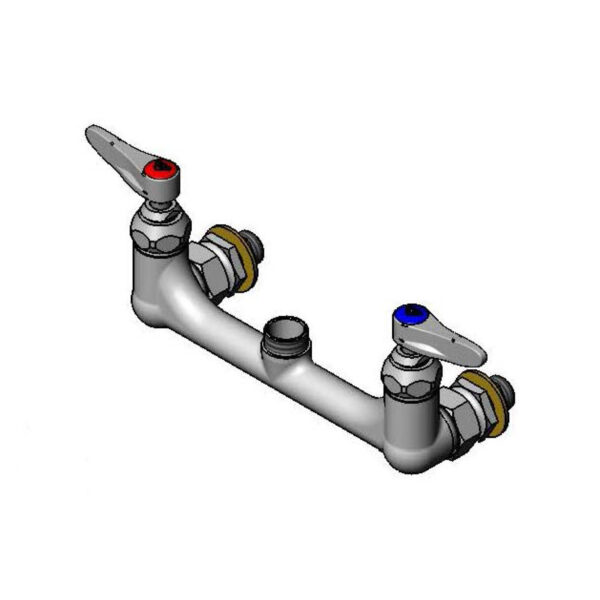 T&S  009583-40  8'' Wall mt Base Fct, Rigid out, 00CC in, Sc Eternas