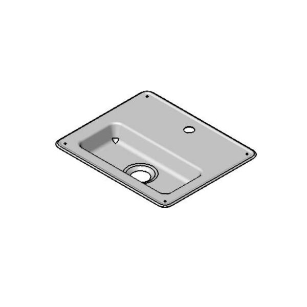 T&S  010123-45  Glass Filler Drip Pan SS