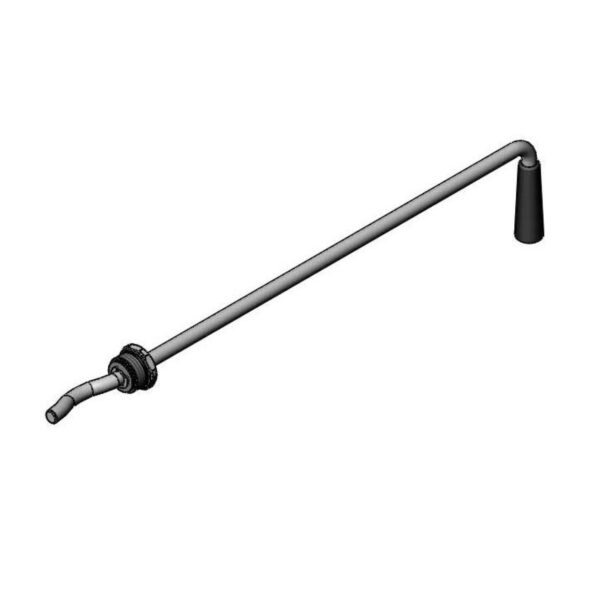 T&S  010393-45XL  Long Twist Waste Vlv Handle Assy