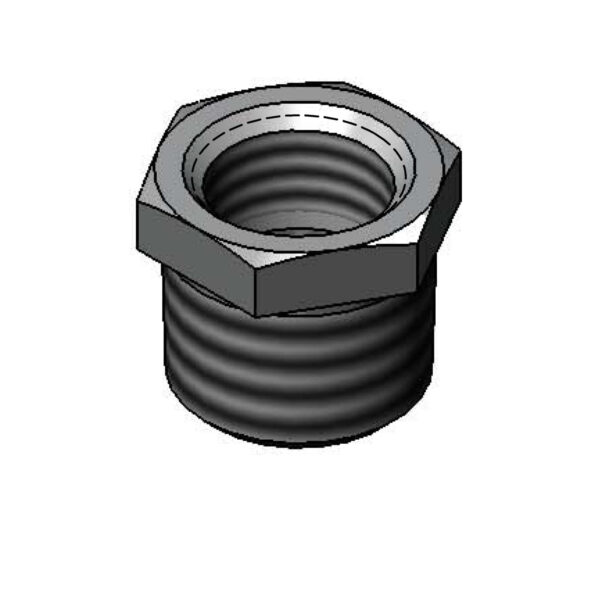 T&S  011811-25  Bushing, 3/4'' NPTm X 1/2'' NPTf Plated