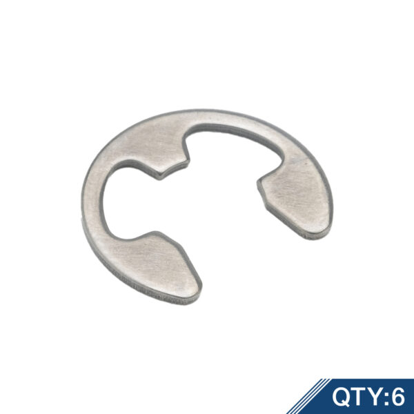 T&S  012512-45M  E-Style Snap Ring,  6/Master Pack