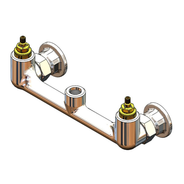 T&S  013977-40  8'' Wall mt Base Fct Body W/ Ceramic cart
