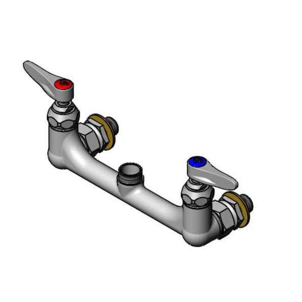 T&S  014217-40  Easyinstall 8'' Wall mt mix Fct, Eterna cart