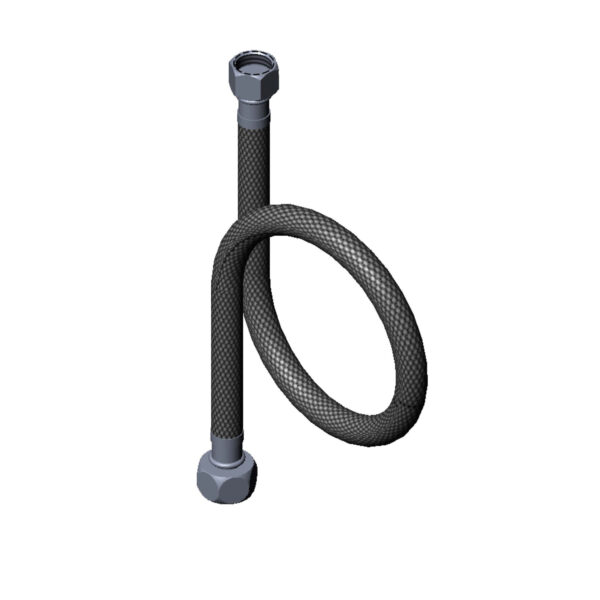 T&S  016325-45XL  flex Connector Hose, 1/2 NPSM-F X 3/8 NPSM-F X 47-1/4