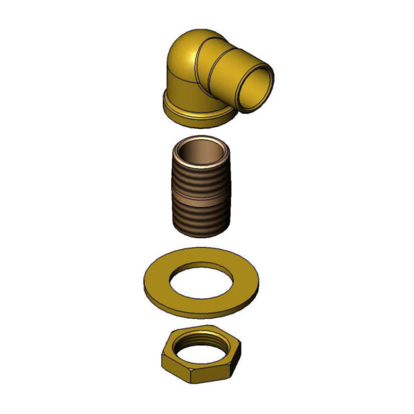 T&S  016876-45K  1/2'' in Elbow Kit Sweat Fitting