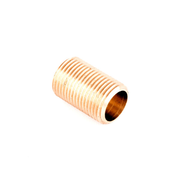 T&S  016878-20  1/2'' NPT Supply Nipple X 1-1/4'' L. Unplated Brass