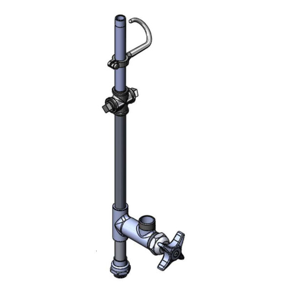 T&S  017980-40  Easyinstall Riser W/  Fct & VR Handle Screw