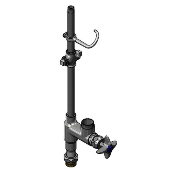 T&S  017989-40  Easyinstall Riser W/ Big-Flo  Fct & VR Handle Screw