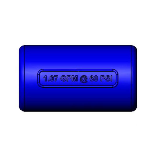 T&S  018293-45  1.07 GPM EB-0107-J Blue Shield / Bumper Guard