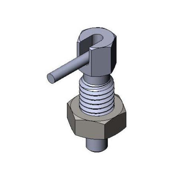 T&S  018470-45  Spring-Loaded Locking Plunger & Hex Nut