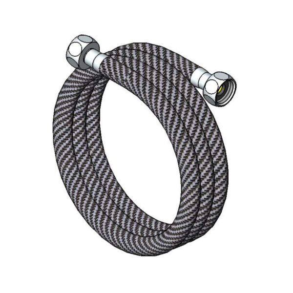 T&S  018568-45  Flex Connector Hose, 60'' L., 1/2 NPSM-F X 1/2 NPSM-F