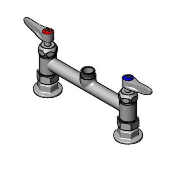 T&S  019003-40  8'' Swivel/Rigid Deck mix Fct, Ceramas