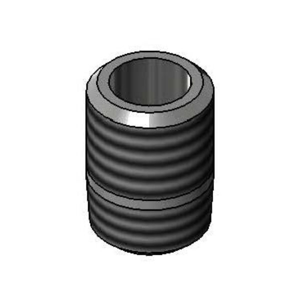 T&S  019047-45  Supply Nipple, 1/2-14NPT X G1/2 Bsp  Plated