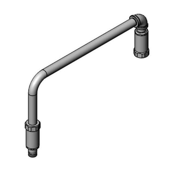 T&S  019595-40  L-Tube Assy w/ 3/8'' NPT (M) out Connection