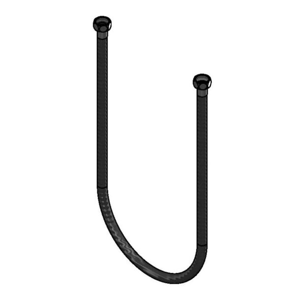 T&S  019901-45  DuraPull PRU 30'' S'Steel Braided Hose w/ Clear Coating