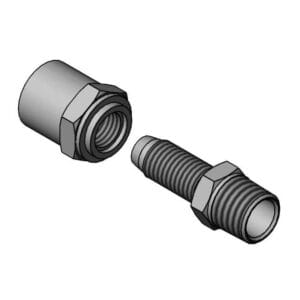 T&S  045A  Field Repair End-Ftting For 3/8'' Id Hoses
