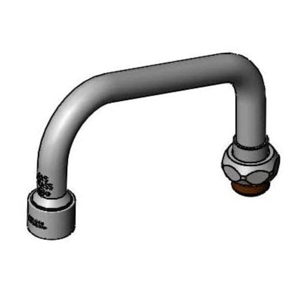 T&S  059X-V12  Swing Nozzle, 1.2 GPM VR Aerator, 6'' L., 2'' Clr.