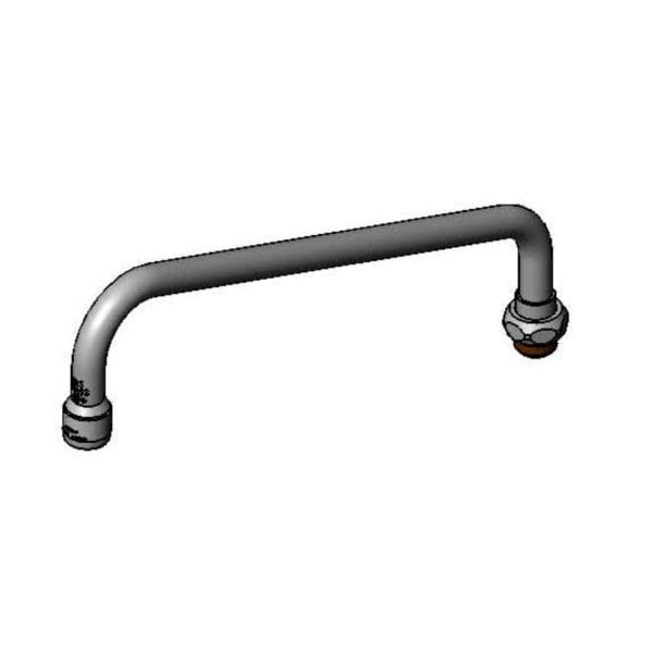 T&S  062X-A12  Swing Nozzle w/ 1.2 GPM Aerator, 12'' L., 3-15/16'' Clr.