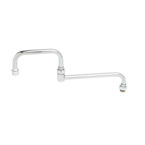 T&S  067X-A22  Dbl-Joint Swing Nozzle, 2.2 GPM, 9'' & 6'' Sections, 15'' OAL