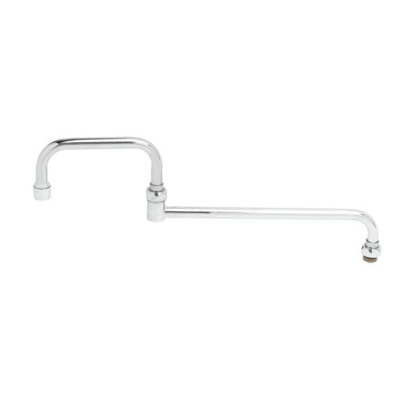 T&S  068X-A22  Dbl-Joint Swing Nozzle, 2.2 GPM, 12'' & 6'' Sections, 18'' OAL