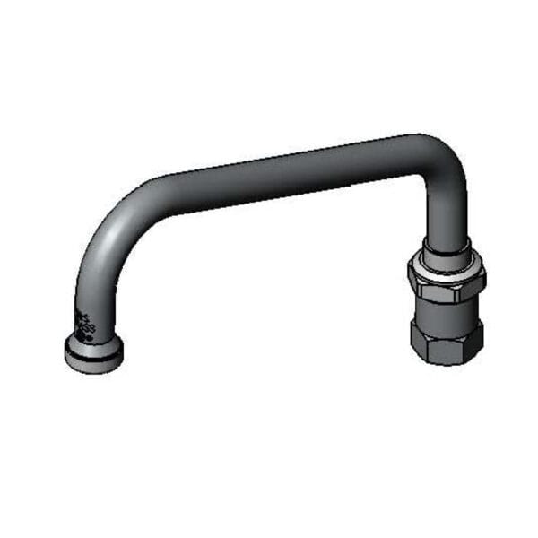 T&S  080X  8'' Swing W/ 054X Swivel Body, 3/8''NPT (F) in