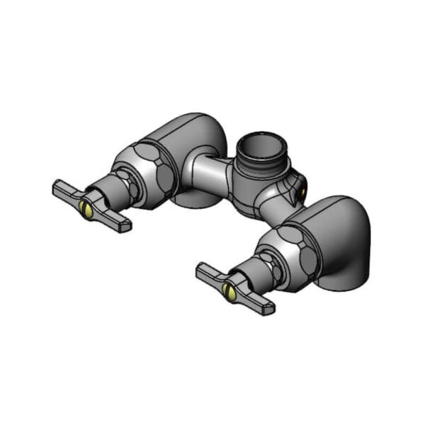 T&S  0RK1  mix ctrl Vlv, Loose Handles, 1/2'' NPT , 3/8'' NPT