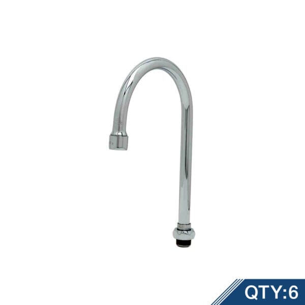 T&S  133XM  Swivel G.N., 5-11/16'' Spr, 10-3/8'' H, 6-3/8'' Clr.