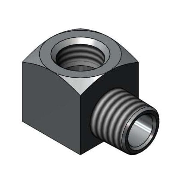 T&S  148X  3/8'' NPT Street Elbow, Flat Style Plated
