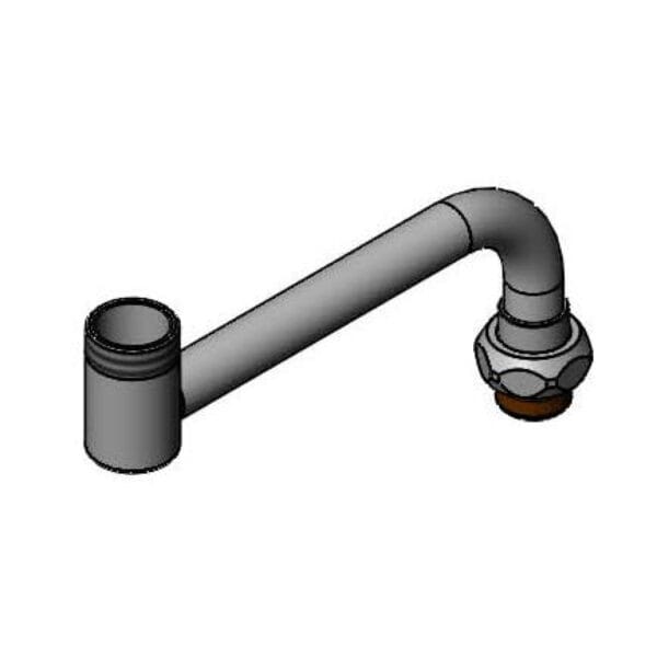 T&S  151X  6'' Back Section For Dbl-Joint Nozzle