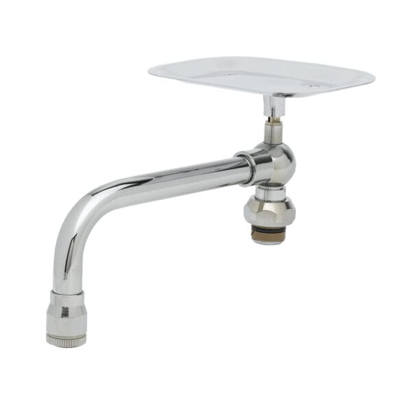T&S  160X  6'' Swing W/ Soap Dish Attachment
